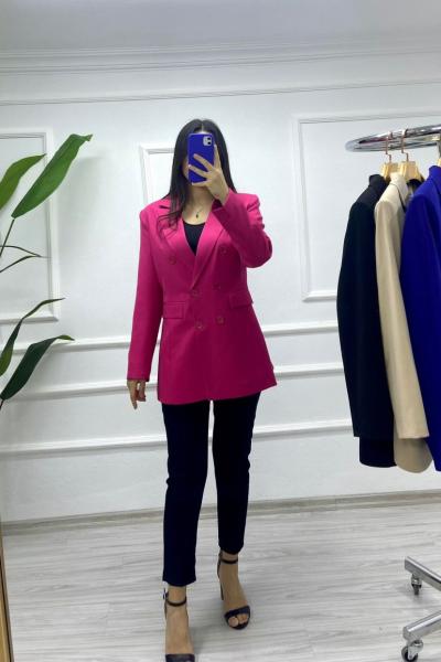 BLAZER CEKET Fuşya