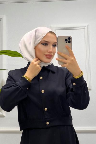 gelincik  etekli takım Siyah