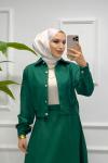 gelincik  etekli takım Yeşil