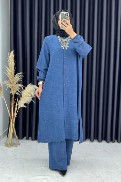 HELİN TAKIM Petrol Mavisi