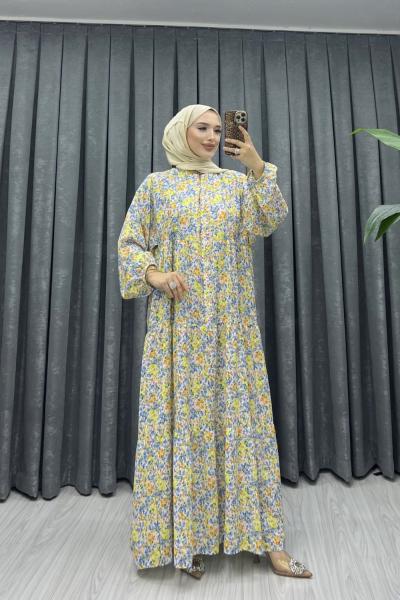 İTHAL TANSEL ELBİSE  Eflatun