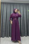 Sendy PAOL elbise Mürdüm