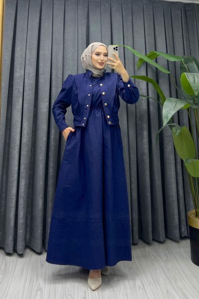 sezonun enn sevilen CEKETLİ JİLE Lacivert