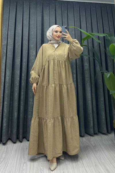 ŞHOW ELBİSE Bej