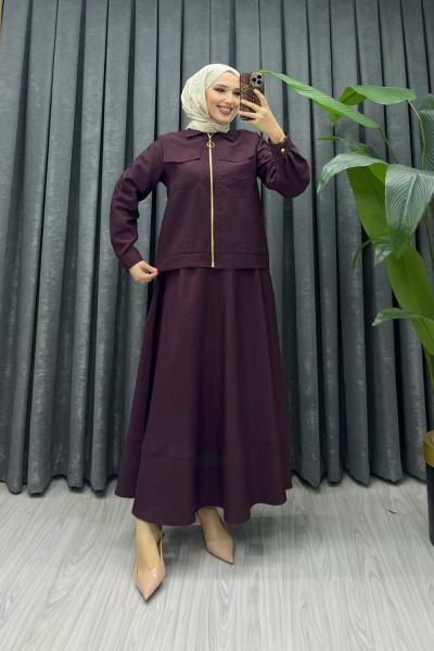 ŞİMAL ETEKLİ ETEKLİ TAKIM Bordo