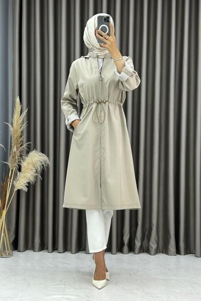 Yağmurluk trenç kap Vizon