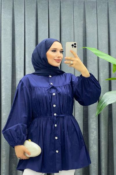 Yeni Sezon Tunik  Lacivert